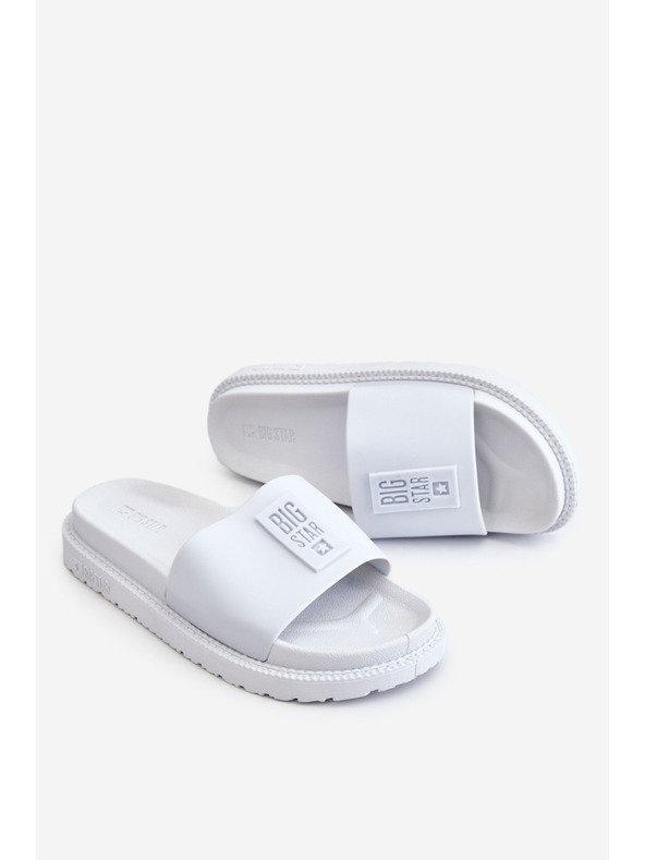 BIG STAR SHOES Papuci de casă pentru femei Big Star - alb