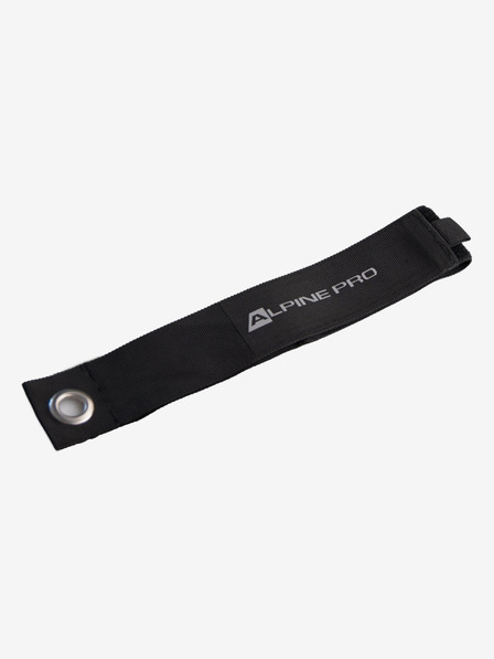 ALPINE PRO Suport Velcro 6 buc ALPINE PRO LOOPO negru