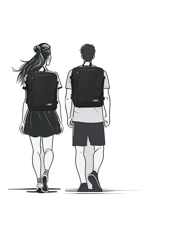 Enrico Benetti Rucsac Enrico Benetti Amsterdam 54687 Negru