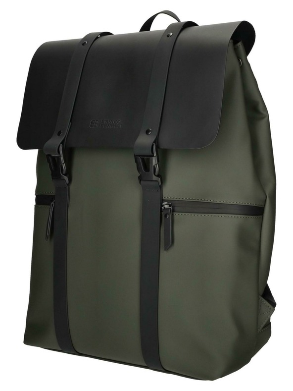 Enrico Benetti Rucsac Enrico Benetti Glasgow 62153 Verde Măsliniu