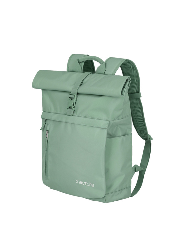 Travelite Rucsac Travelite Basics Roll-up Backpack Verde deschis