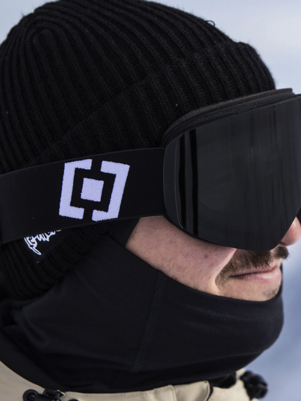 Horsefeathers Ochelari de snowboard Colt - negru/fumuriu HORSEFEATHERS