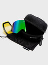 Horsefeathers Ochelari de snowboard Colt - negru/verde oglindă HORSEFEATHERS