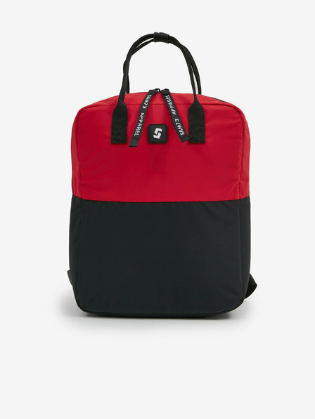 Sam 73 Rucsac pentru femei negru și roșu SAM 73 Avon