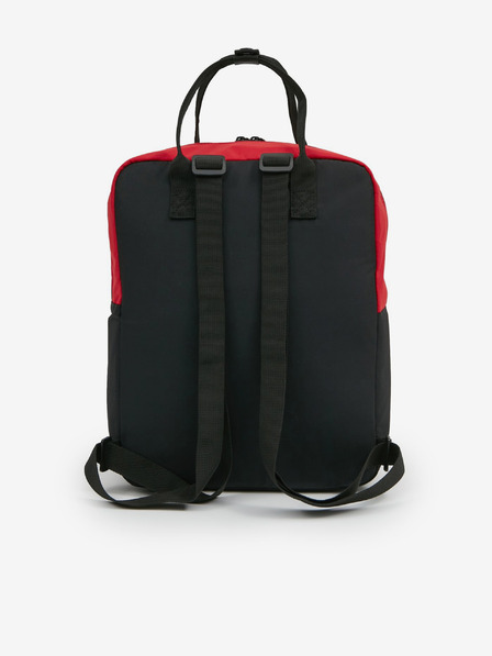Sam 73 Rucsac pentru femei negru și roșu SAM 73 Avon