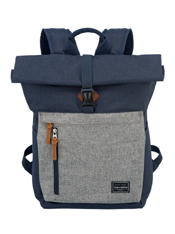 Travelite Rucsac Travelite Basics Roll-up Navy/Grey