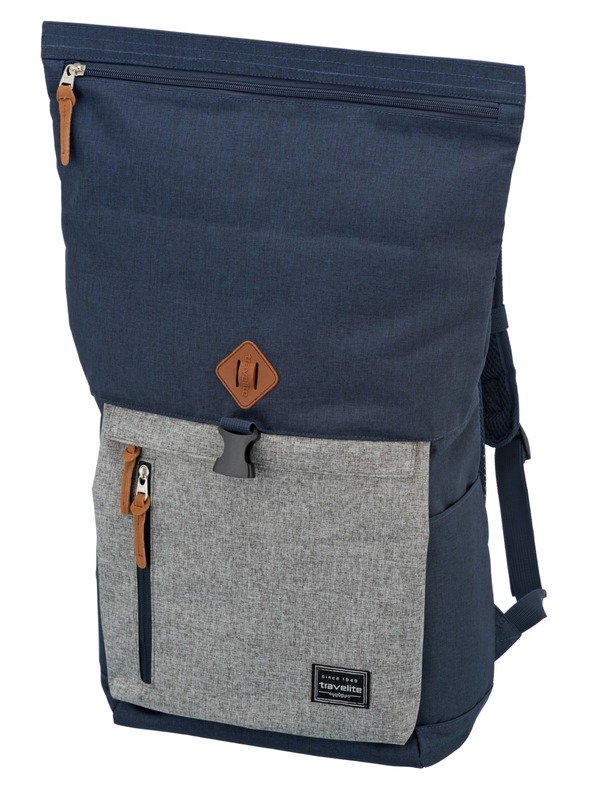 Travelite Rucsac Travelite Basics Roll-up Navy/Grey