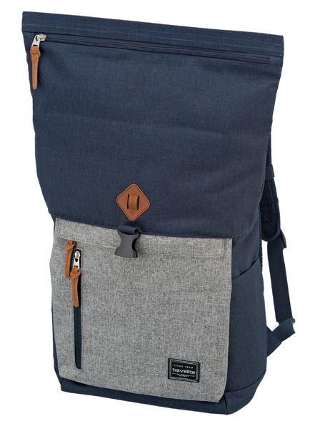 Travelite Rucsac Travelite Basics Roll-up Navy/Grey