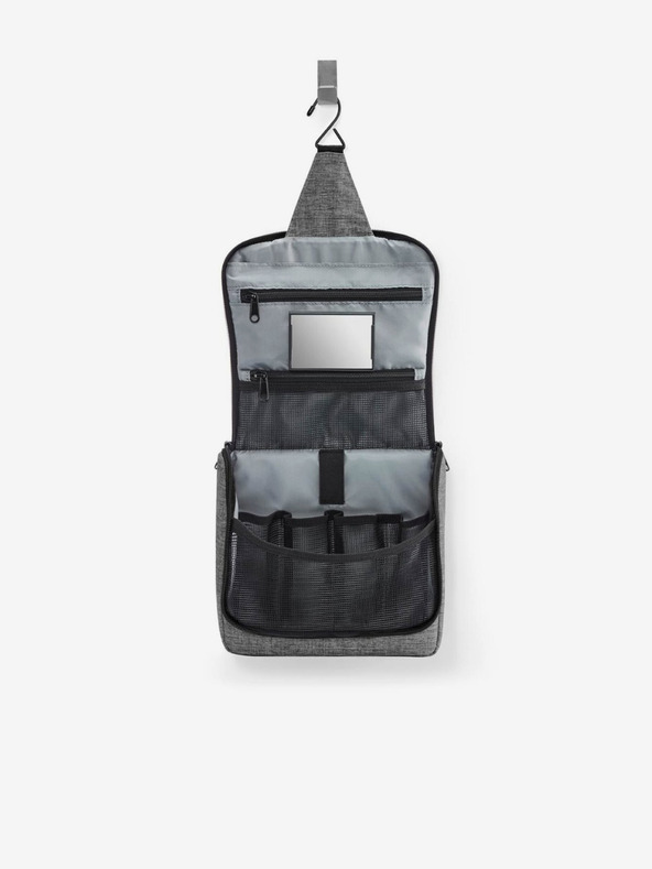 Reisenthel Trusă de cosmetice gri pentru femei Reisenthel Toiletbag Twist Silver