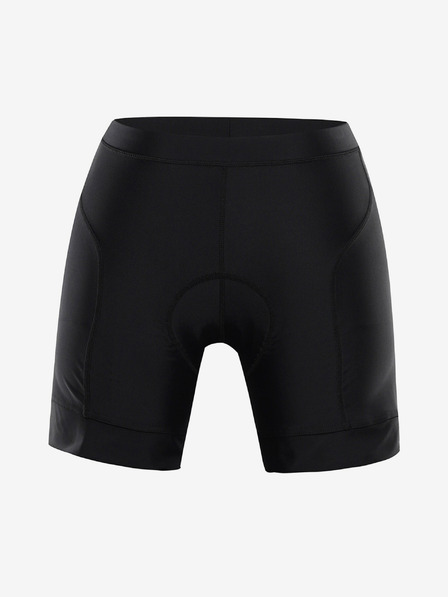 ALPINE PRO Pantaloni scurți de ciclism pentru femei ALPINE PRO ARSA negru