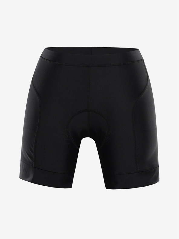 ALPINE PRO Pantaloni scurți de ciclism pentru femei ALPINE PRO ARSA negru