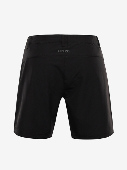 ALPINE PRO Pantaloni scurți softshell pentru femei ALPINE PRO BAKA negru