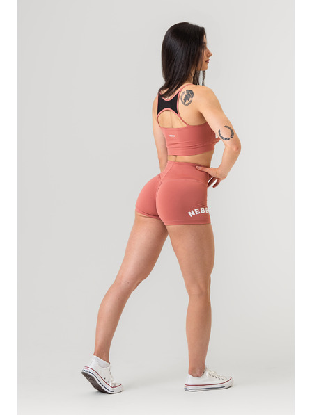 Nebbia Pantaloni scurți cu talie înaltă 5″ GYM HERO 582 Nebbia