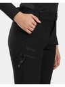 Kilpi Pantaloni de exterior pentru femei Kilpi VILLAIN-W Negru