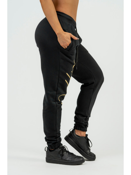 Nebbia NEBBIA INTENSE Signature 846 Gold Nebbia Pantaloni de trening largi pentru femei