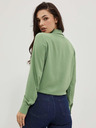 Moodo Cămașă verde pentru femei Moodo