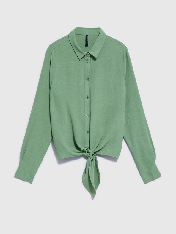 Moodo Cămașă verde pentru femei Moodo