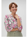 Moodo Tricou cu imprimeu floral pentru femei Moodo