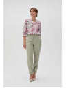 Moodo Tricou cu imprimeu floral pentru femei Moodo