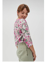Moodo Tricou cu imprimeu floral pentru femei Moodo
