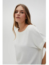Moodo Tricou alb pentru femei Moodo
