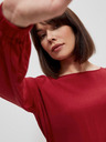 Moodo Bluză roșie pentru femei Moodo