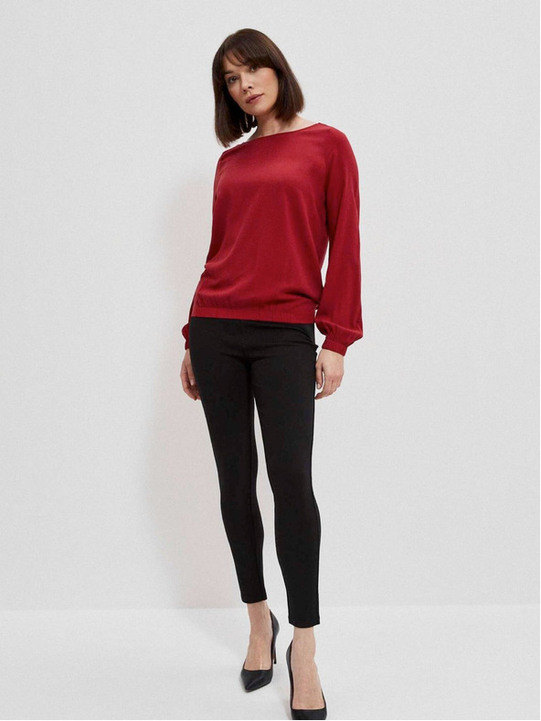 Moodo Bluză roșie pentru femei Moodo