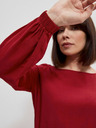 Moodo Bluză roșie pentru femei Moodo