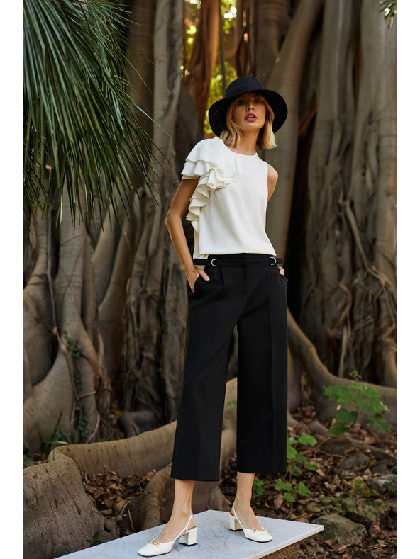 Moodo Tricou alb pentru femei Moodo