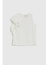 Moodo Tricou alb pentru femei Moodo