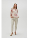 Moodo Bluză cu model floral pentru femei Moodo