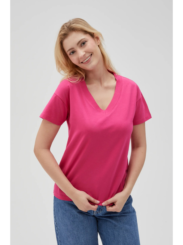 Moodo Tricou damă roz Moodo