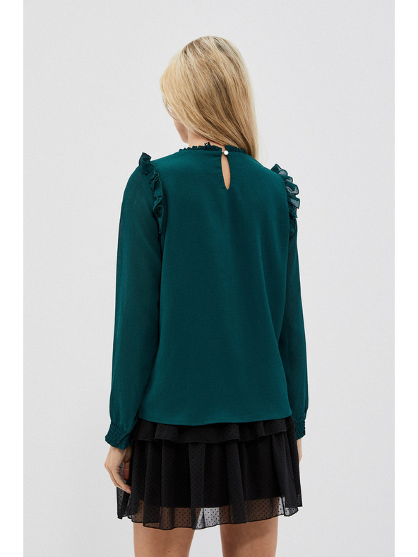 Moodo Bluză verde de damă Moodo