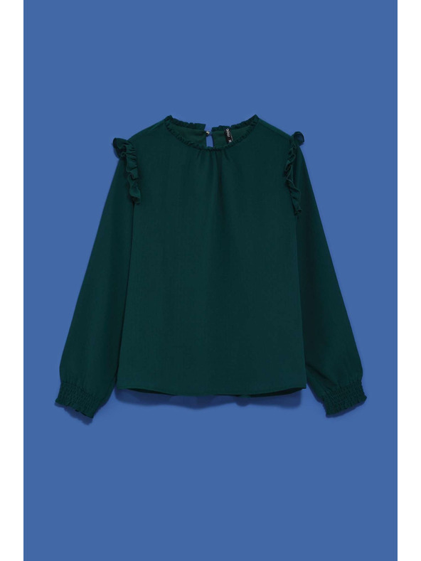 Moodo Bluză verde de damă Moodo