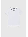 Moodo Tricou alb pentru femei Moodo