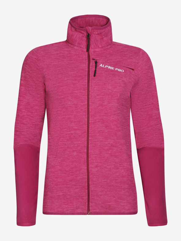 ALPINE PRO Hanorac pentru femei ALPINE PRO ORFHANA roșu fucsia