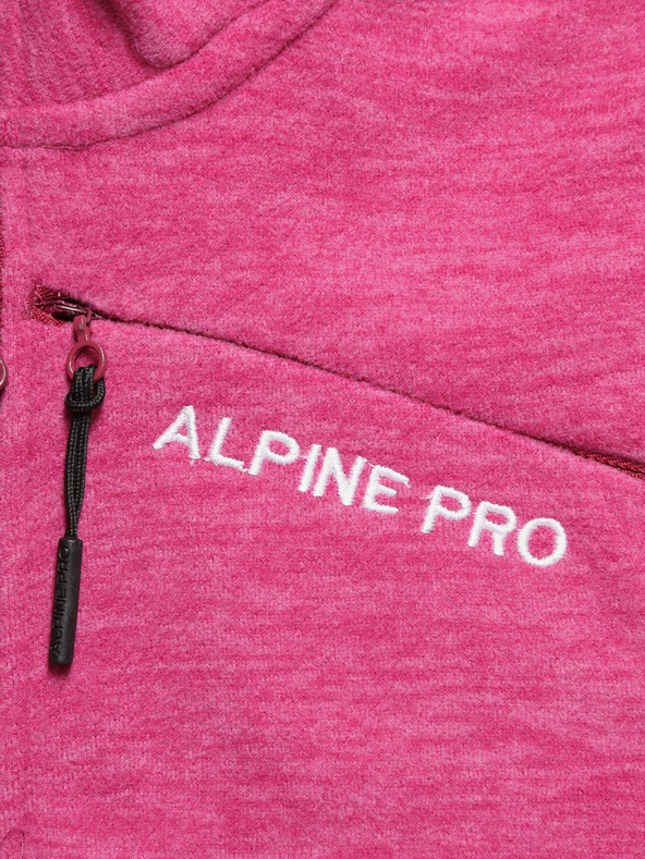 ALPINE PRO Hanorac pentru femei ALPINE PRO ORFHANA roșu fucsia