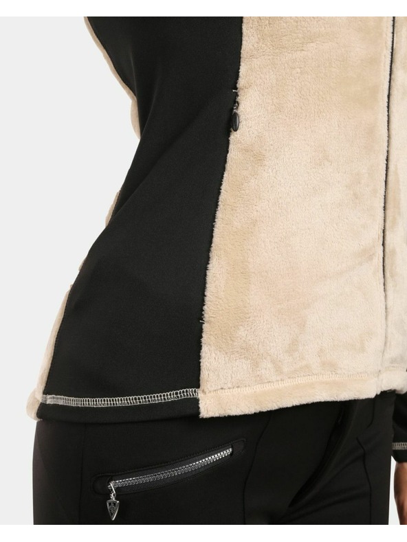 Kilpi Hanorace fleece pentru femei Kilpi SKATHI-W Bej