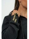 Nebbia Hanorac sport pentru femei NEBBIA INTENSE Signature 845 Gold Nebbia