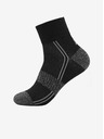 ALPINE PRO Șosete unisex cu tehnologie coolmax ALPINE PRO 3HARE 2 negru