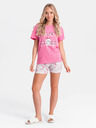 Edoti Pijama pentru femei 350ULR - roz EDOTI