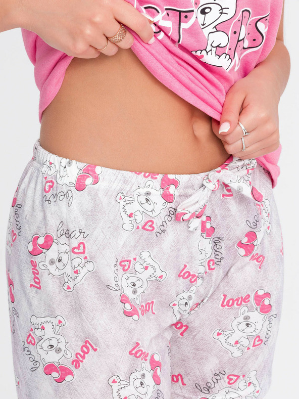 Edoti Pijama pentru femei 350ULR - roz EDOTI