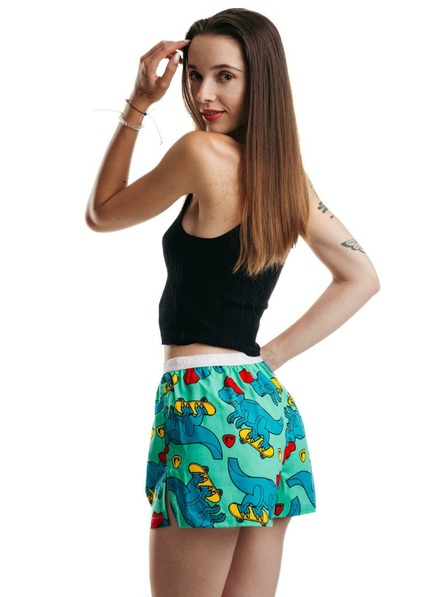 Represent Pantaloni scurți pentru femei GIGI SKATING T-REX Reprezentați