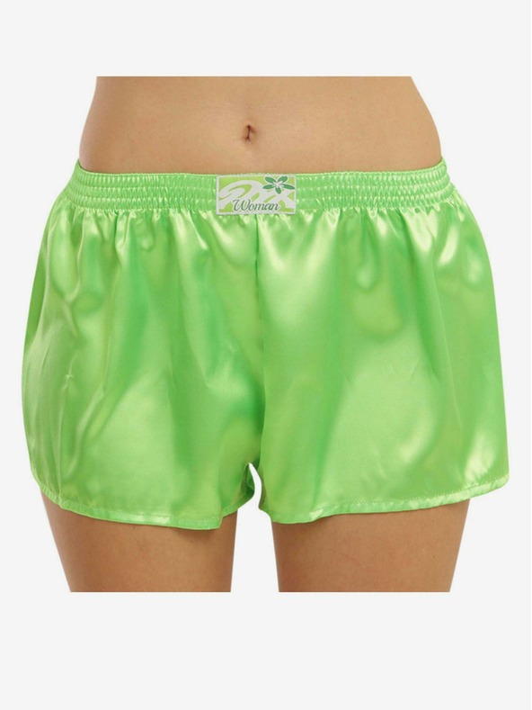 Styx Pantaloni scurți din cauciuc Styx Classic Satin Green, de damă