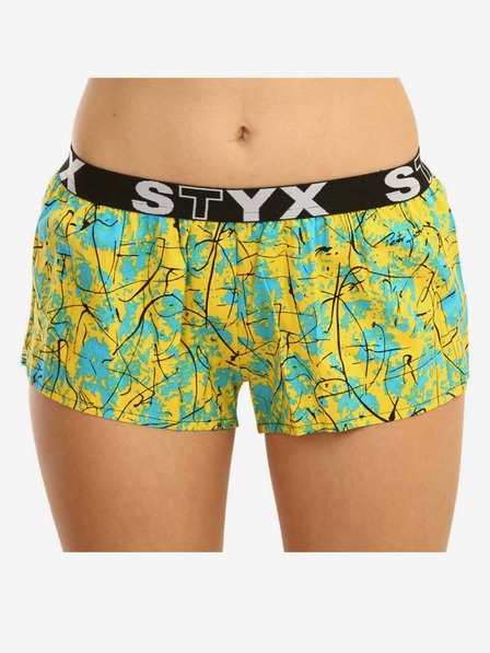 Styx Pantaloni scurți sport Styx art din cauciuc pentru femei Jáchym