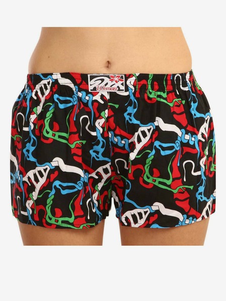 Styx Pantaloni scurți pentru femei Styx art clasic elastic Jungle