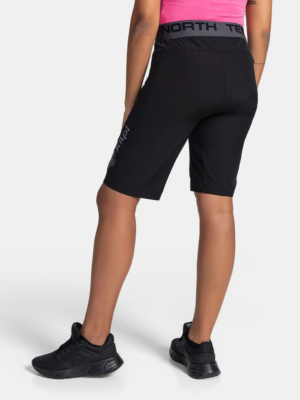 Kilpi Pantaloni scurți de ciclism Kilpi Trackee negri pentru femei