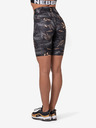 Nebbia Pantaloni scurți negri cu model pentru femei Nebbia Biker Shorts