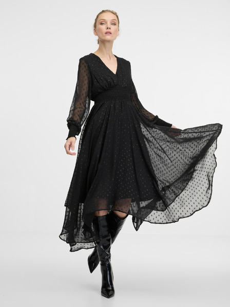 Orsay Rochie midi de dama neagra ORSAY