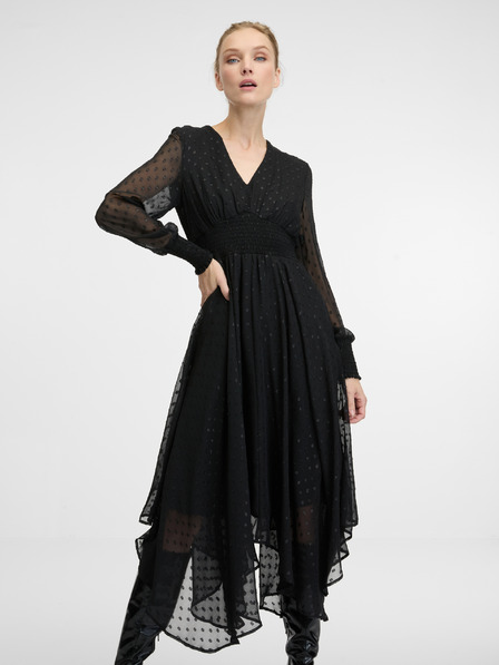 Orsay Rochie midi de dama neagra ORSAY